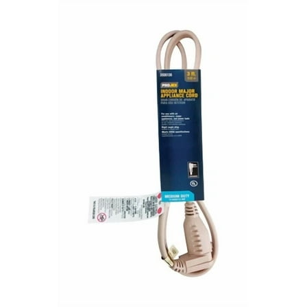 Projex 14/3 Spt-3 125 V 3 Ft. L Appliance Cord
