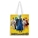 thumbnail image 1 of Megamind Bolso de tela con estampado de lienzo para mujer, bolsa de compras reutilizable y estética, con cremallera interior, regalo para mujer,38*45cm., 1 of 6
