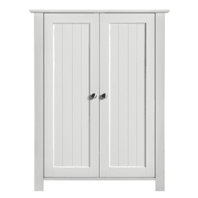 Wooden Storage Floor Cabinet Organizer For Bathroom Kitchen