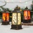 thumbnail image 2 of Moocorvic Mini Lanterns with LED Candle, Vintage Lanterns Decorative for Christmas Wedding Lantern Centerpiece Tables, Outdoor Lanterns Decorations Christmas Halloween Party (Black), 2 of 4