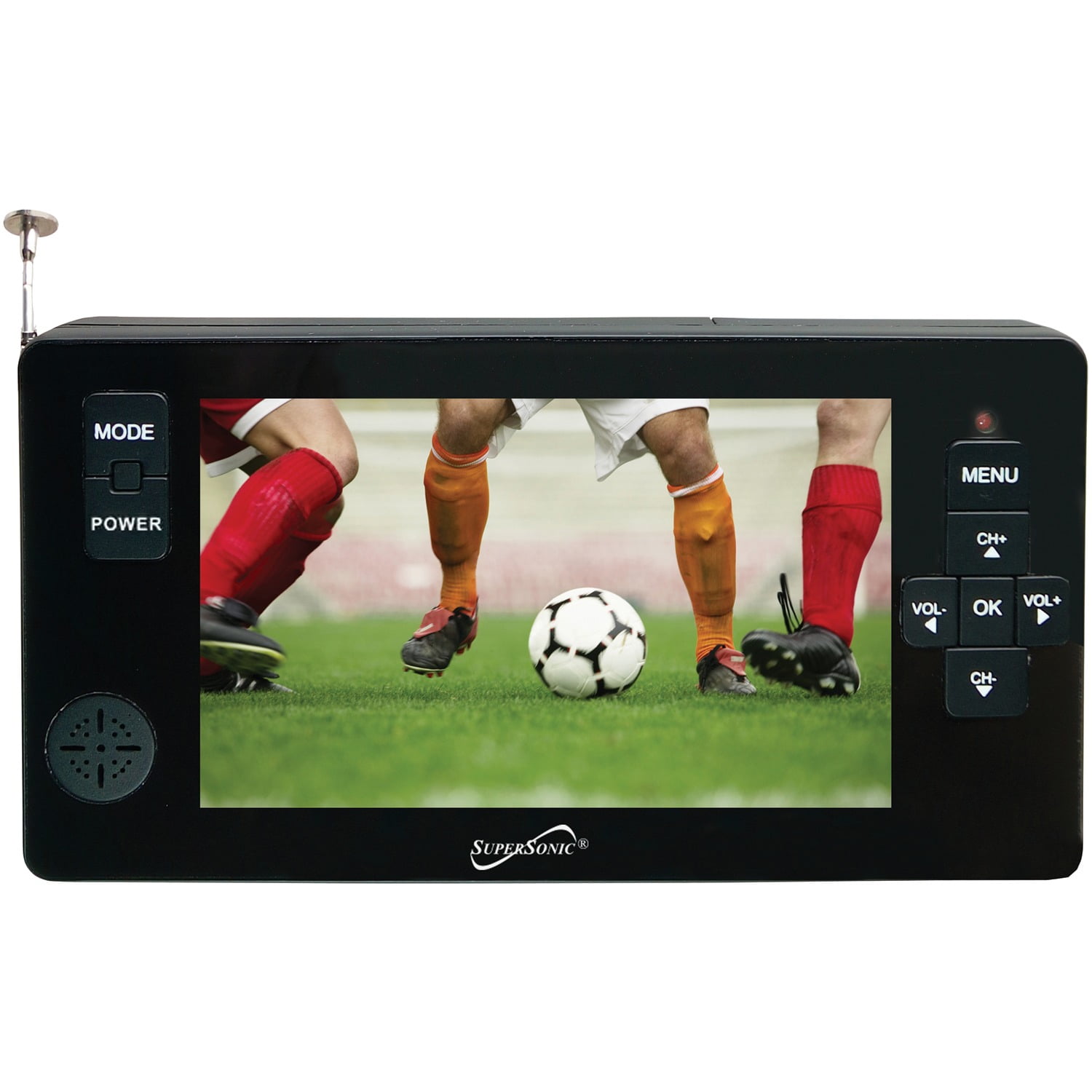 Supersonic 4.3" Portable Digital TV With USB & Micro SD Inputs