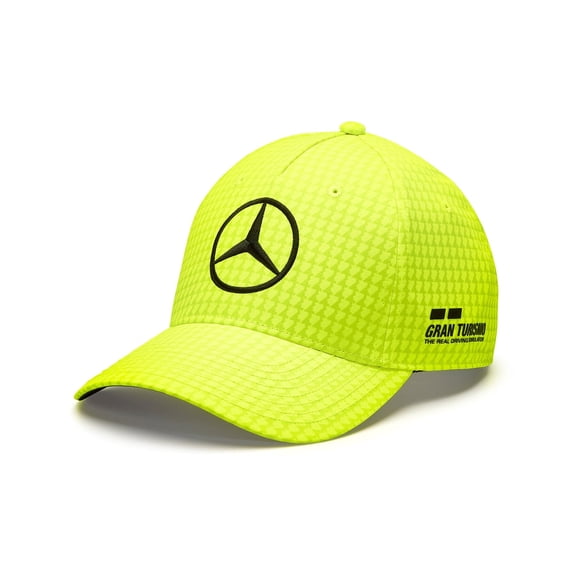 Mercedes AMG Petronas F1 2023 Special Edition Kids Lewis Hamilton Canada GP Hat- Youth Yellow
