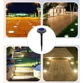 thumbnail image 3 of Iluminación subterránea de la de la energía solar al aire libre para la de la yarda A kusrkot luz exterior, 3 of 7