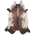 thumbnail image 4 of nuLOOM Halina Faux Cowhide Area Rug, 5' 9" x 7' 7", Shaped, Halina Brown, 4 of 5