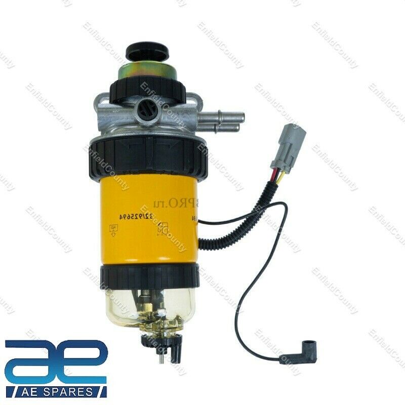 JCB Backhoe Fuel Filter Assembly 30 Micron Part No. 320/07280 320/07068