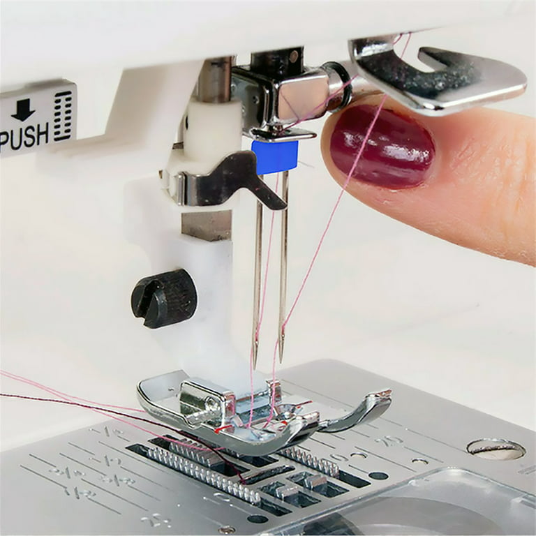 Worallymy 3pcs Double Twin Needle Sewing Machine Needles Lot Size 2.0/90 