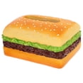thumbnail image 2 of KAKOWELY Dispensador de servilletas de dibujos animados con forma de hamburguesa, funda para caja de pañuelos para el hogar y el dormitorio, 2 of 5