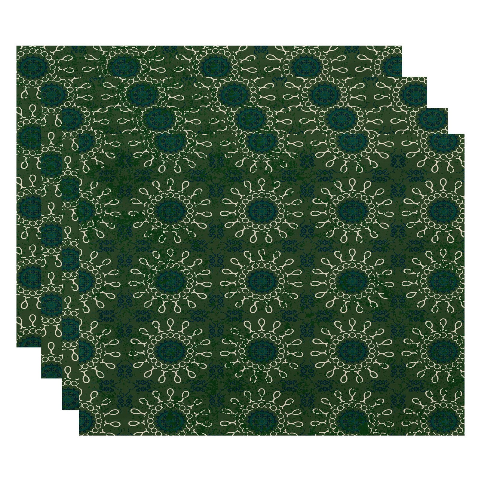 Simply Daisy 18" x 14" Sun Tile Geometric Print Placemat