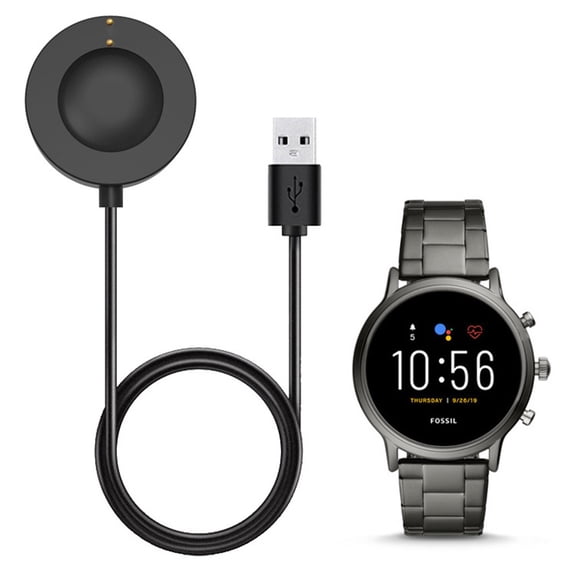 Smartwatch Charger Dock Adapter USB Charging Cable Power Charger for Fossil GEN 4th and 5th Generation Smart Watch Chargers