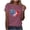 D Hot Pink, variant on Bgstyu American Flag Tee Tops Women USA Graphic Tees 4th of July Shirts USA Flag Star and Stripes Patriotic T-Shirt Tops 250 Anniversary USA Shirt