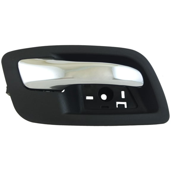 Dorman 93170 Rear Passenger Side Interior Door Handle for Specific Dodge Models, Black; Chrome