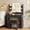 Black, variant on White Vanity Set with Mirror and Lights, Akaber Makeup Vanity Desk with Chair, Charging Station, Vanity for Women