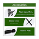 thumbnail image 5 of Soporte para macetas de metal negro, ancho ajustable, estilo simple, para el hogar, estante para plantas, decoración del hogar., 5 of 7