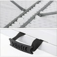 thumbnail image 5 of XiHuaZhaoChen 6ft Plastic Folding Table with Handle for Indoor Outdoor, 6 Foot Utility Commercial Craft Foldable Table for Party Events, White, 5 of 11