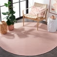 thumbnail image 3 of SAFAVIEH Martha Stewart Hampton Solid Indoor/Outdoor Area Rug, Beige/Terracotta, 6'5" x 6'5" Round, 3 of 9
