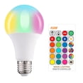 thumbnail image 1 of Bombilla de lámpara que cambia color Colco RGB 900LM A80 Control remoto de bombilla RGB, 1 of 8