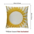 thumbnail image 4 of nygtbtfer HWY Mustard Yellow Decorative Throw Pillow Covers for Couch Bed Living Room, Embroidered Farmhouse Accent Big Throw Pillow Cases Cushion CoverPiece White, 4 of 7