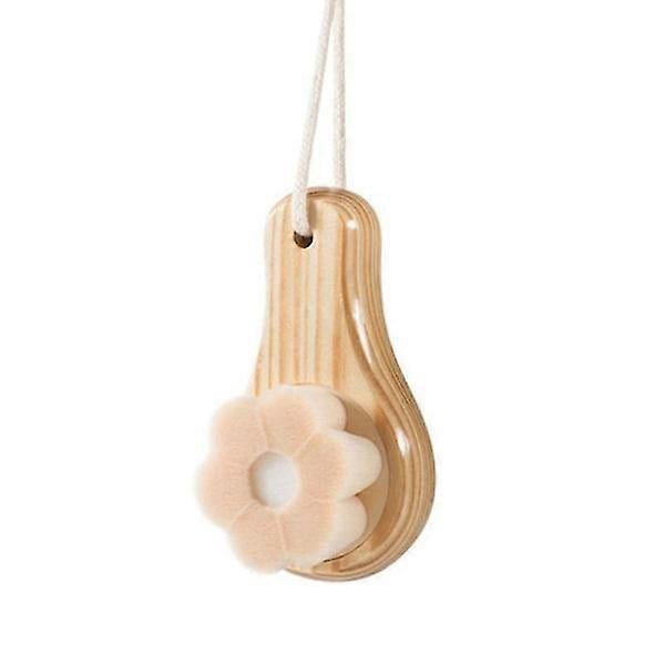 1 Pcs Facial Cleansing Brushes Skin Care Deep Pores Cleanser Comma Bamboo Charcoal Soft Hair Massage Brush Tool Beige none