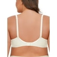 thumbnail image 4 of Deyllo Women's Push up Lace Sexy Bras Plus Size Unpadded Unlined 1/2 Half Cup Underwire Support Embroidery Balconette Bra,Ivory White 40C, 4 of 7