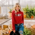 thumbnail image 3 of MOUSYA Christmas Coffee Sweatshirt Women Merry Christmas Shirt Ice Cream Graphic Pullover Holiday Casual Novelty Tops, 3 of 9