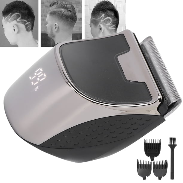Cortador de Cabello Eléctrico, Corta de Cabello Recargable Conveniente Uso Impermable Aleación para Hombres para Casa para Barberos