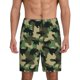 thumbnail image 1 of Balery Camouflage Dinosaur Pantalones cortos de pijama de punto de algodón para hombre con cinturilla y bolsillos-4X-Large, 1 of 6
