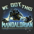 thumbnail image 2 of Women's Star Wars: The Mandalorian Bo-Katan We Got This  Graphic Tee Black X Large, 2 of 4