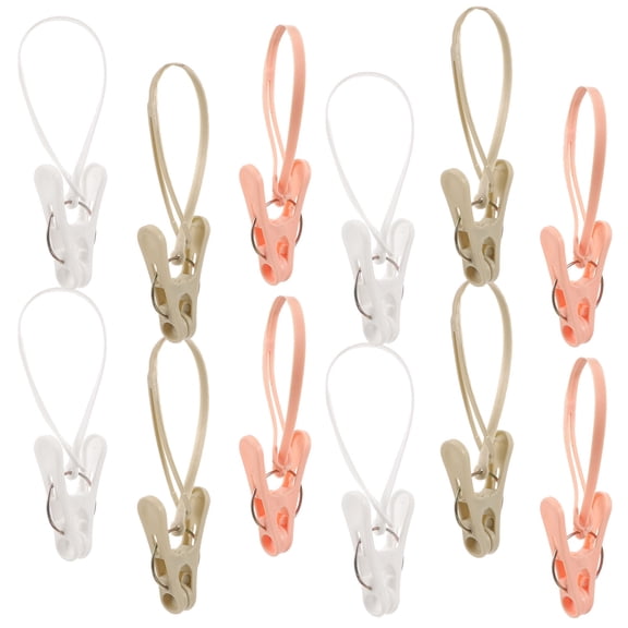 Milisten 36PCS Plastic Hanging Clothes Pins for Laundry, Clothespins for Drying Clothes and Household Use