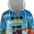 thumbnail image 4 of Hello Summer Newfoundland Pool Day on Watermelon Float All Over Print 3D Hooded Duffle Toggle Coat Newfie Dog Lover Gifts - 13008, 4 of 6