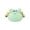A001- Green, variant on Pink Crab Decorative Fruit Fork Holder Cute Desktop Ornament For Home Kitchen Tabletop Display 1 Piece