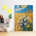 thumbnail image 6 of 12.5x9 Inch Acrylic Clipboard with Metal Clip – Single-Sided Print & Retractable Hook，Wildflowers, 6 of 8