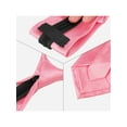 thumbnail image 3 of INSPIRE CHIC Men's Pretied Zipper Ties Solid Color Satin Shine Neckties Formal Casual Pink, 3 of 5