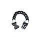 thumbnail image 1 of Xiao Hua Nueva pulsera de acrílico para hombre, estilo rock punk, joyería de moda (negra), 1 of 5
