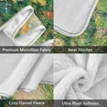 thumbnail image 3 of Yayeee Throw Blanket for Couch Soft Warm 50" x 60" Sofa Chair Bed Decoration, Art Garden Scene, 3 of 7