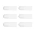 thumbnail image 4 of Bath Robe Hook, Simple Hooks 6pcs Plastic  for Kitchen for Bedroom, 4 of 8