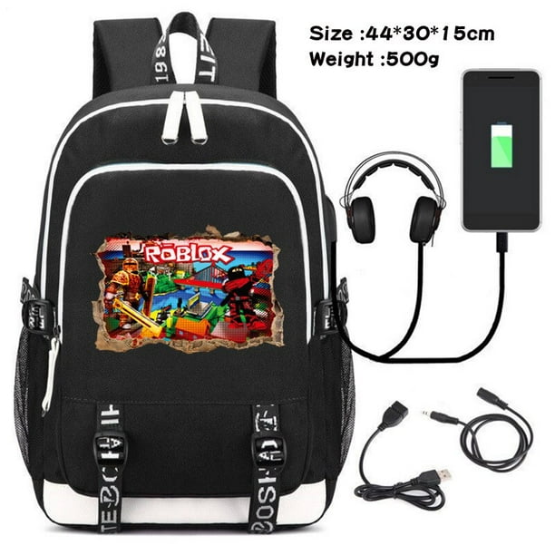 Roblox mochila Virtual World para estudiantes, de Color caramelo Bolsa Escolar, bolsa de viaje al aire libre para hombres y mujeres, bolsa para parejas, niñas, niños