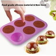 thumbnail image 4 of Juego de 2 Moldes de Silicona for Caramelos y Chocolates Esféricos - 6 Cavidades Cada uno, 4 of 8