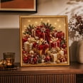 thumbnail image 4 of Christmas DIY Craft Kit Holiday Themed Handmade Wall Art Decor Set with Festive Designs Beginner-Friendly Creative Activity for Adults Families Perfect Holiday Gift, 4 of 7