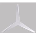 thumbnail image 5 of Eliza-H 3-blade ceiling mount paddle fan in Gloss White finish with gloss white ABS blades., 5 of 7