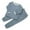 Blue, variant on Gubotare Long Sleeve Kids Pajama Girls Pajamas Long Sleeve Sleepwear Pajama Cute Princess Pjs for Toddler Clothes (Grey,2-3 Years)