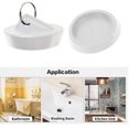 thumbnail image 7 of Bathtub Stoppers, Rubber Sink Stopper Set Bath Tub Plug Kitchen Bathroom Laundry Bar Water Stopper with Hanging Ring for Shower Faucet Cover, 7 of 7