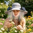 thumbnail image 5 of Kugisaki Sun Hat with Fans Solar Power Fan Wide Brim Sun Hat Fishing Essentials for Hiking Beach Summer Outdoor, 5 of 7