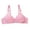 Rose Gold, variant on Lounge Bra Womens Adjustment Full Cup No Underwire Cotton Breathable Underwear Tall Size Female Wireless Bra, Style 3048, Black 40B