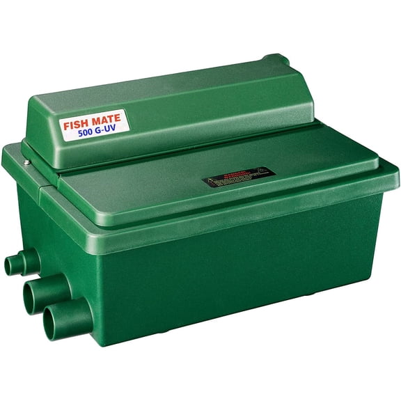 Fish Mate Gravity UV & Bio Pond Filter 8 Watts - 250 GPH (125 - 500 Gallons)