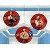 WWE Wrestling Bash Honeycomb Decorations (3pc)