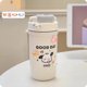 thumbnail image 1 of Botella térmica con forma de perro Kawaii para niñas, bonita taza de agua al vacío de acero inoxidable 316 para oficina, hogar, taza de café con aislamiento, nueva, 1 of 6