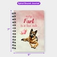thumbnail image 5 of Every Fart is Love Note German Shepherd Guilty Face Happy Valentine's Spiral Bound Journal Alsatian Dog Lover Gifts 5x7in Spiral Notebook - 01016, 5 of 5