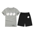 thumbnail image 4 of Huowey Children's Printed Round Neck Short Sleeved T Shirt For Boys And Girls, 4 of 4