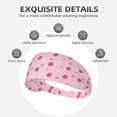 thumbnail image 3 of Rocae Strawberries for Elastic Exercise Headband for Men and Women Moisture Wicking Athletic Sweatbands Summer Accessories Elastic Bands, 3 of 9