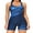 Blue&Wave, variant on Charmo Women's One Piece Swimsuits Boyleg Shorts Full Coverage Slimming Bathing Suits Athletic Racerback Modest Swimwear